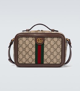 Gucci: Бежевая сумка  Ophidia