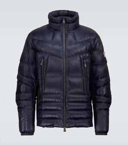 Moncler Grenoble: Синий пуховик