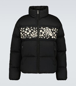 Moncler Genius: Чёрный пуховик 