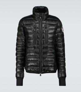 Moncler Grenoble: Чёрный пуховик 