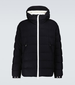 Moncler: Синяя куртка  Vabb