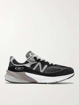 New Balance: Чёрные кроссовки  990