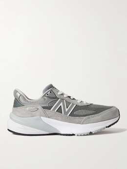 New Balance: Серые кроссовки  990