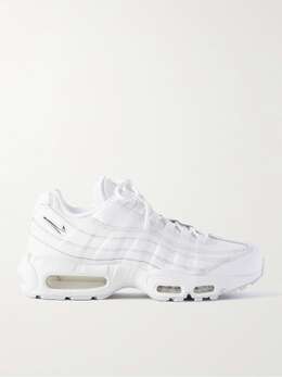 Nike: Белые кроссовки Air Max 95