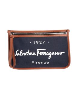 FERRAGAMO: Синяя сумка 