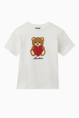 Moschino: Длинная футболка Teddy Bear