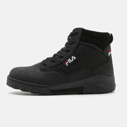 Fila: Чёрные кроссовки 