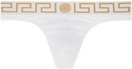 Versace Underwear: Белые трусы