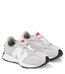 New Balance: Серые кроссовки  327