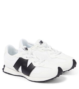 New Balance: Белые кроссовки  327