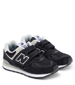 New Balance: Чёрные кроссовки  Core