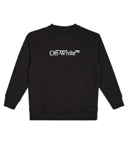 Off-White: Чёрная толстовка 