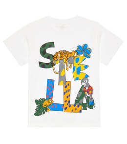 Stella Mccartney Kids: Белая футболка