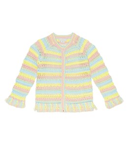 Stella Mccartney Kids: Кардиган в полоску