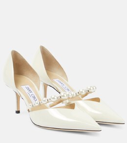 Jimmy Choo: Белые туфли  Aurelie 65