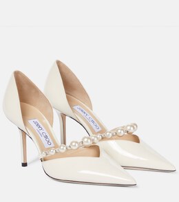 Jimmy Choo: Белые туфли  Aurelie 85