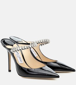 Jimmy Choo: Чёрные сабо  Bing 100