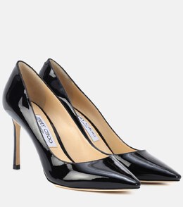 Jimmy Choo: Чёрные туфли  Romy 85