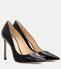 Jimmy Choo: Чёрные туфли  Romy 100