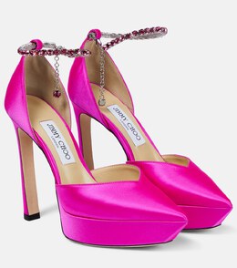 Jimmy Choo: Розовые туфли  Saeda