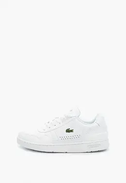 Lacoste: Белые кеды 