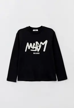 MSGM Kids: Чёрный свитшот