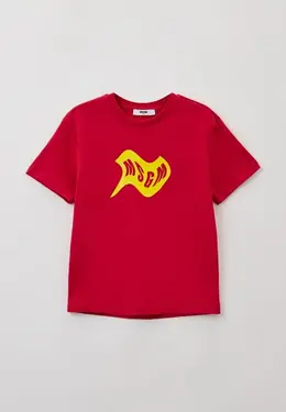 MSGM Kids: Красная футболка