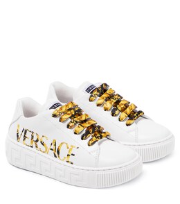 Versace: Кроссовки  Greca