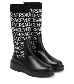 Versace: Сапоги 