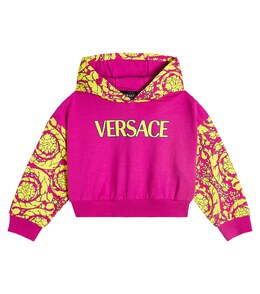 Versace: Хлопковая толстовка 