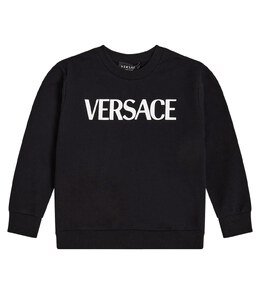 Versace: Хлопковая толстовка 