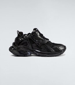 Balenciaga: Чёрные кроссовки 
