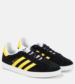 Adidas: Чёрные кеды Gazelle