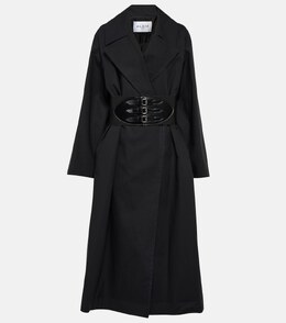 Alaïa: Хлопковое пальто 