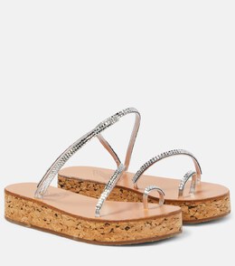 Ancient Greek Sandals: Серебристые босоножки  Eleftheria