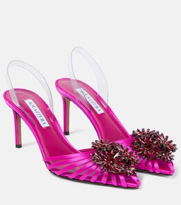 Aquazzura: Розовые туфли 