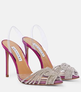 Aquazzura: Розовые туфли