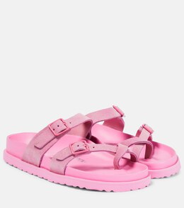 Birkenstock: Розовые сандалии  Mayari