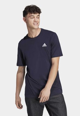 Adidas: Серая футболка  Essentials