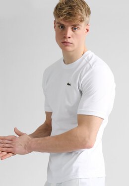 Lacoste: Белая футболка 