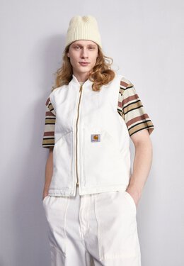 Carhartt WIP: Белый жилет 