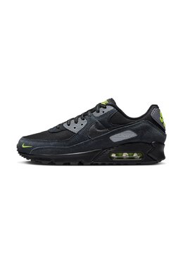 Nike: Чёрные кроссовки  Air Max 90