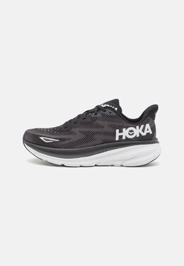 HOKA: Чёрные кроссовки 