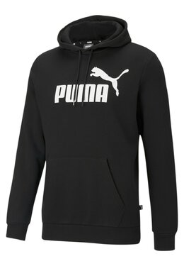 PUMA: Чёрная толстовка 