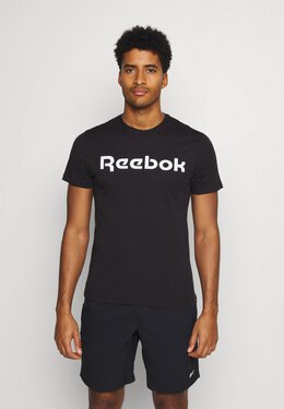 Reebok: Футболка с принтом 