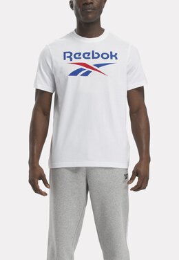 Reebok: Футболка с принтом 