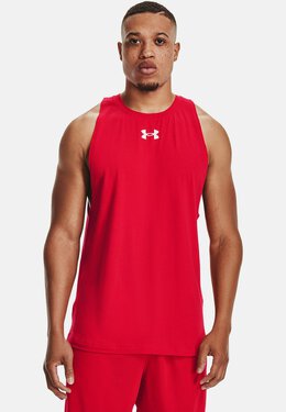 Under Armour: Красная майка 