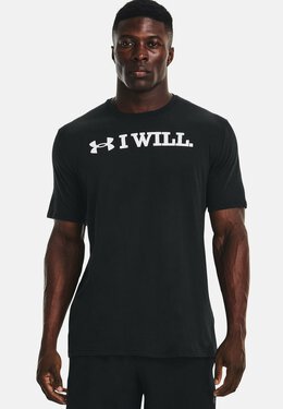 Under Armour: Чёрная футболка 