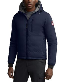 Canada Goose: Пуховик Lodge с капюшоном