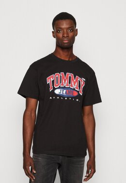 Tommy Jeans: Футболка с принтом 